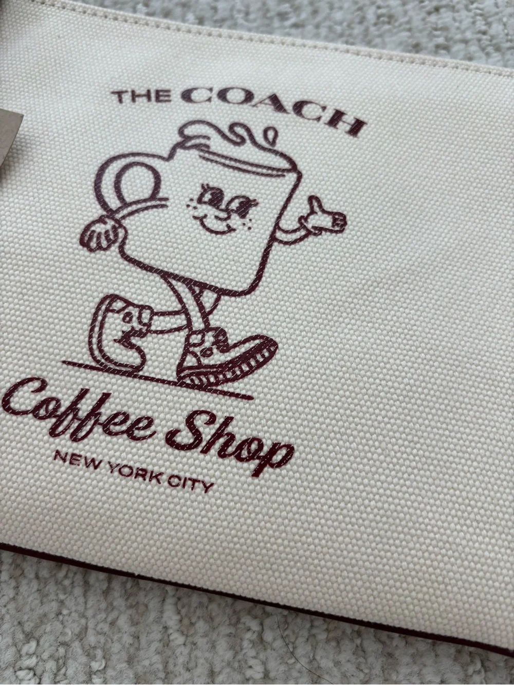 Coach Coffee Shop Pouch